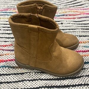 Old Navy Toddler Boots Ankle Bootie Brown toddler 7